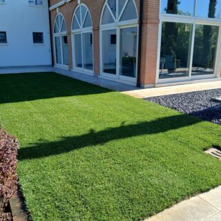 realizzazione giardino a Fossò