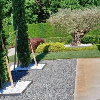 realizzazione giardino a Fossò